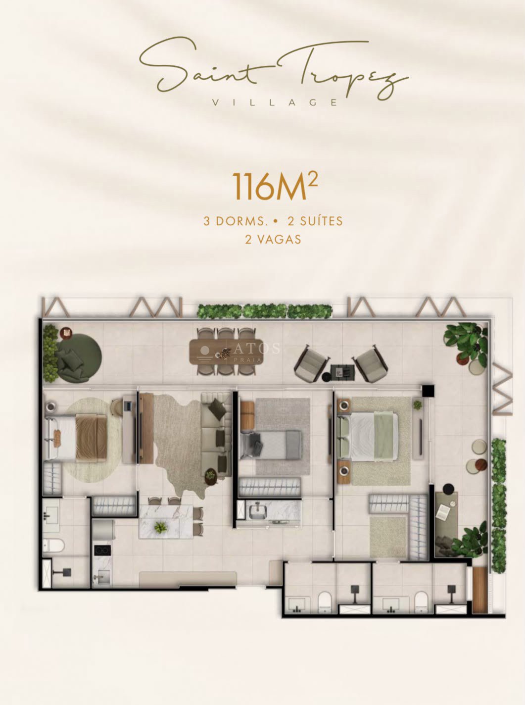 Planta — Saint Tropez Village